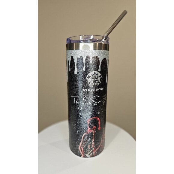 20oz Glitter Tumbler ~ Limited Edition Taylor Swift Starbucks - Picture 1 of 1
